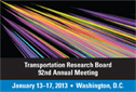 2013 TRB 92nd Annual Meeting: Register by November 30th to Take Advantage of Lower Fees