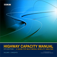 Cover Art for the 2016 Highway Capacity Manual