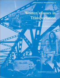 Women’s Issues in Transportation: Summary of the 4th International Conference, Volume 2: Technical Papers