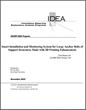 Smart Installation and Monitoring System for Large Anchor Bolts of Support Structures Made with 3D Printing Enhancement
