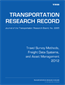 Travel Survey Methods, Freight Data Systems, and Asset Management 2012