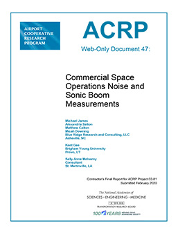 Commercial Space Operations Noise and Sonic Boom Measurements