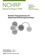 Realistic Timing Estimates for Automated Vehicle Implementation