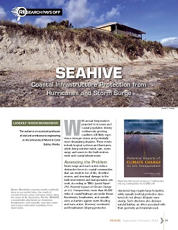 TR News 341: SEAHIVE: Coastal Infrastructure Protection from Hurricanes and Storm Surge