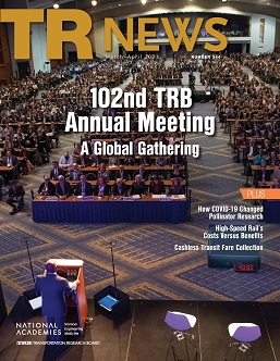 TR News 344 March-April 2023 cover and table of contents available