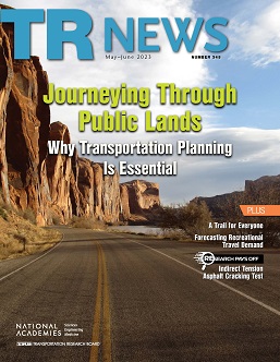 TR News 345 May-June 2023 cover and table of contents available