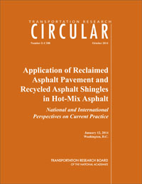 Application of Reclaimed Asphalt Pavement and Recycled Asphalt Shingles in Hot-Mix Asphalt: National and International Perspectives on Current Practice