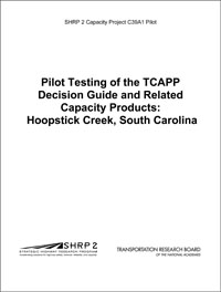 Pilot Testing of the TCAPP Decision Guide and Related Capacity Products: Hoopstick Creek, South Carolina