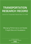 Managing Performance and Assets; Freight Data and Visualization