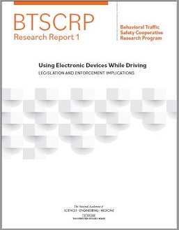 Using Electronic Devices While Driving: Legislation and Enforcement Implications