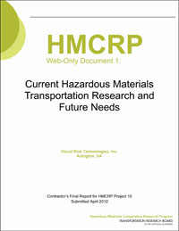 Current Hazardous Materials Transportation Research and Future Needs