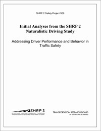 Initial Analyses from the SHRP 2 Naturalistic Driving Study: Addressing Driver Performance and Behavior in Traffic Safety