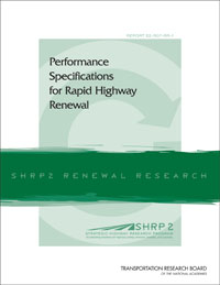 Performance Specifications for Rapid Highway Renewal