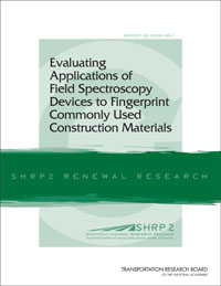 Evaluating Applications of Field Spectroscopy Devices to Fingerprint Commonly Used Construction Materials