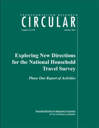 Exploring New Directions for the National Household Travel Survey