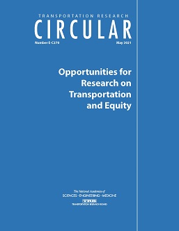 Opportunities for Research on Transportation and Equity