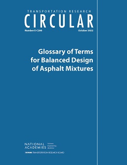 Glossary of Terms for Balanced Design of Asphalt Mixtures