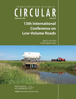 13th International Conference on Low-Volume Roads