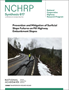 Prevention and Mitigation of Surficial Slope Failures on Fill Highway Embankment Slopes