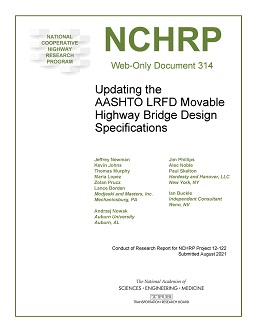 Updating the AASHTO LRFD Movable Highway Bridge Design Specifications