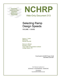 Selecting Ramp Design Speeds, Volume 1: Guide