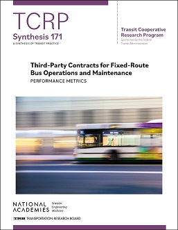 Third-Party Contracts for Fixed-Route Bus Operations and Maintenance: Performance Metrics