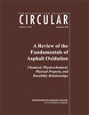 A Review of the Fundamentals of Asphalt Oxidation: Chemical, Physicochemical, Physical Property, and Durability Relationships