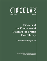 75 Years of the Fundamental Diagram for Traffic Flow Theory: Greenshields Symposium