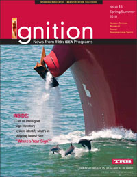 Ignition Magazine: News from TRB's IDEA Programs – Spring/Summer 2010