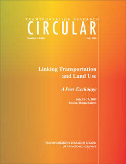 Linking Transportation and Land Use 