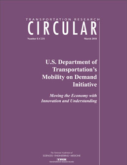U.S. Department of Transportation’s Mobility on Demand Initiative