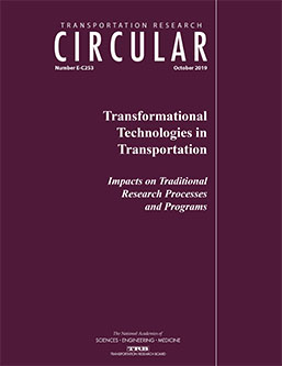 Transformational Technologies in Transportation: Impacts on Traditional Research Processes and Programs