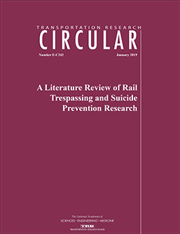 A Literature Review of Rail Trespassing and Suicide Prevention Research