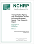 Transportation Agency Self-Assessment of Data to Support Business Needs: Final Research Report